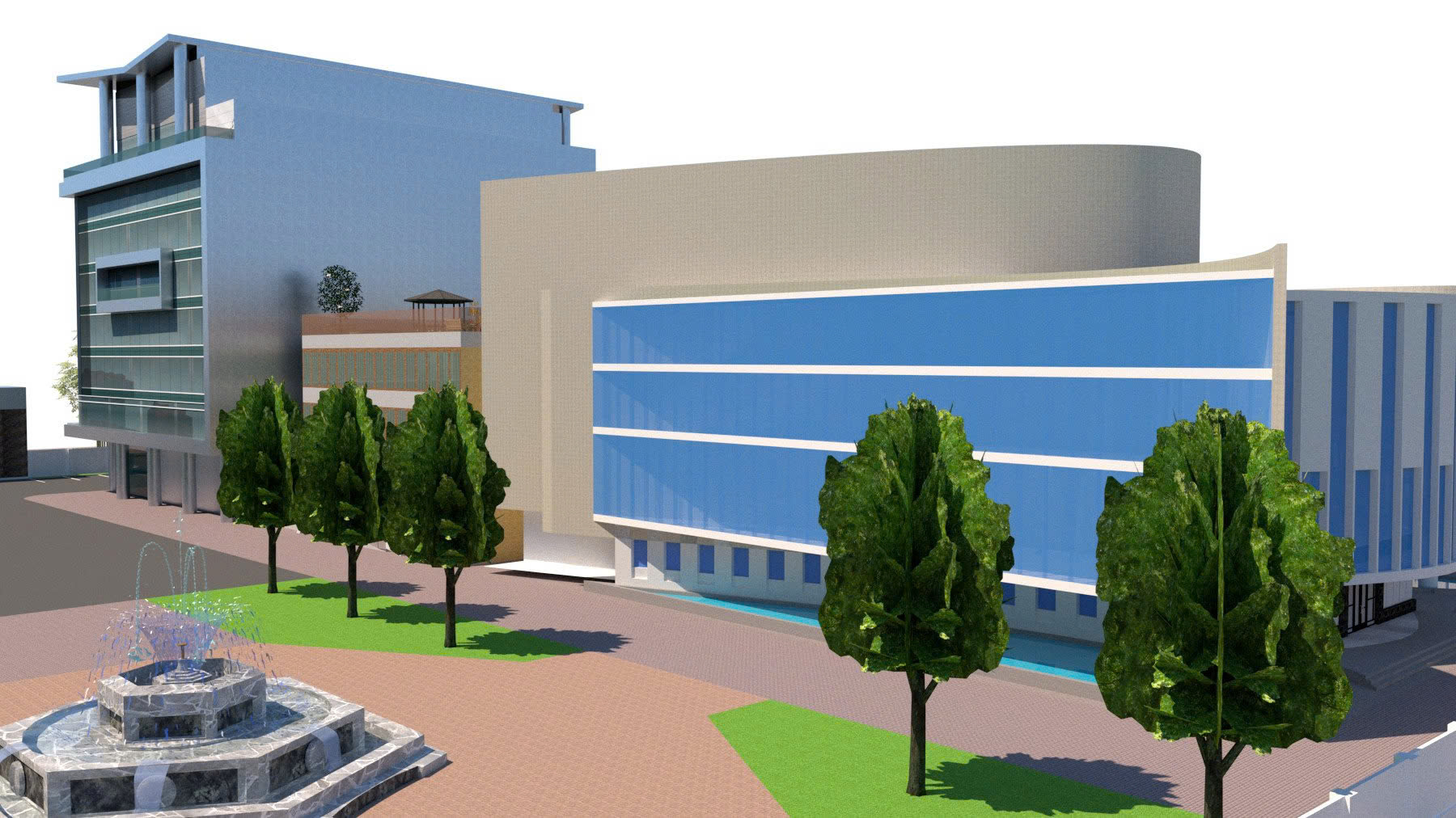 Dinhle College Administrative Building - Modern administrative facilities